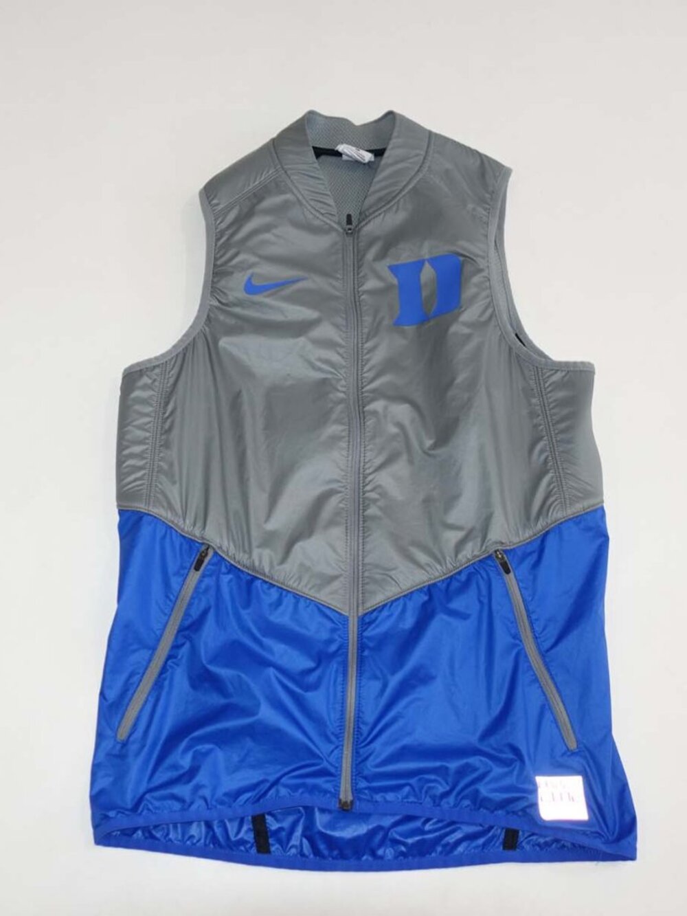 Nike Men's Hyper Elite Duke Blue Devils Vest Jacket Size Small Blue Gray S